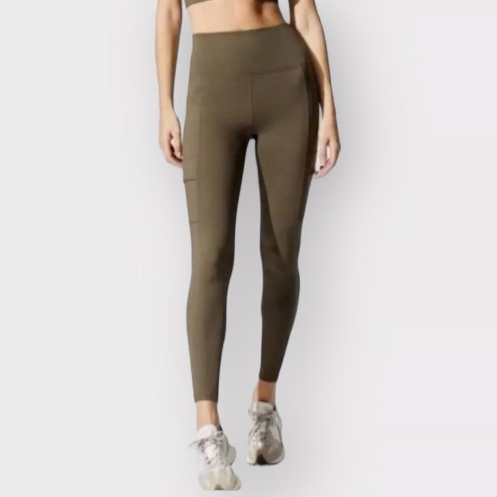 Carbon38 Utility Cargo Green High Rise Full Lengt… - image 2